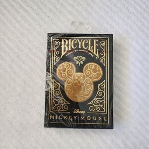 Disney Mickey Mouse Bicycle Cards - Gold and Black